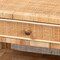 Baxton Studio Bella Modern Bohemian Natural Brown Mahogany Wood and Natural Rattan 1-Drawer Console Table 226-13096-ZORO - alternate 9